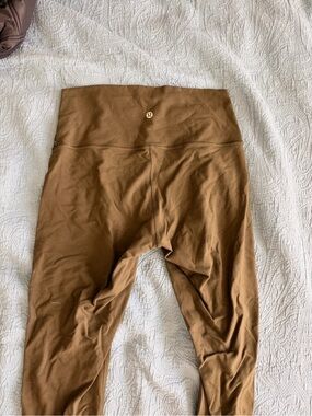 lululemon athletica leggings olive green